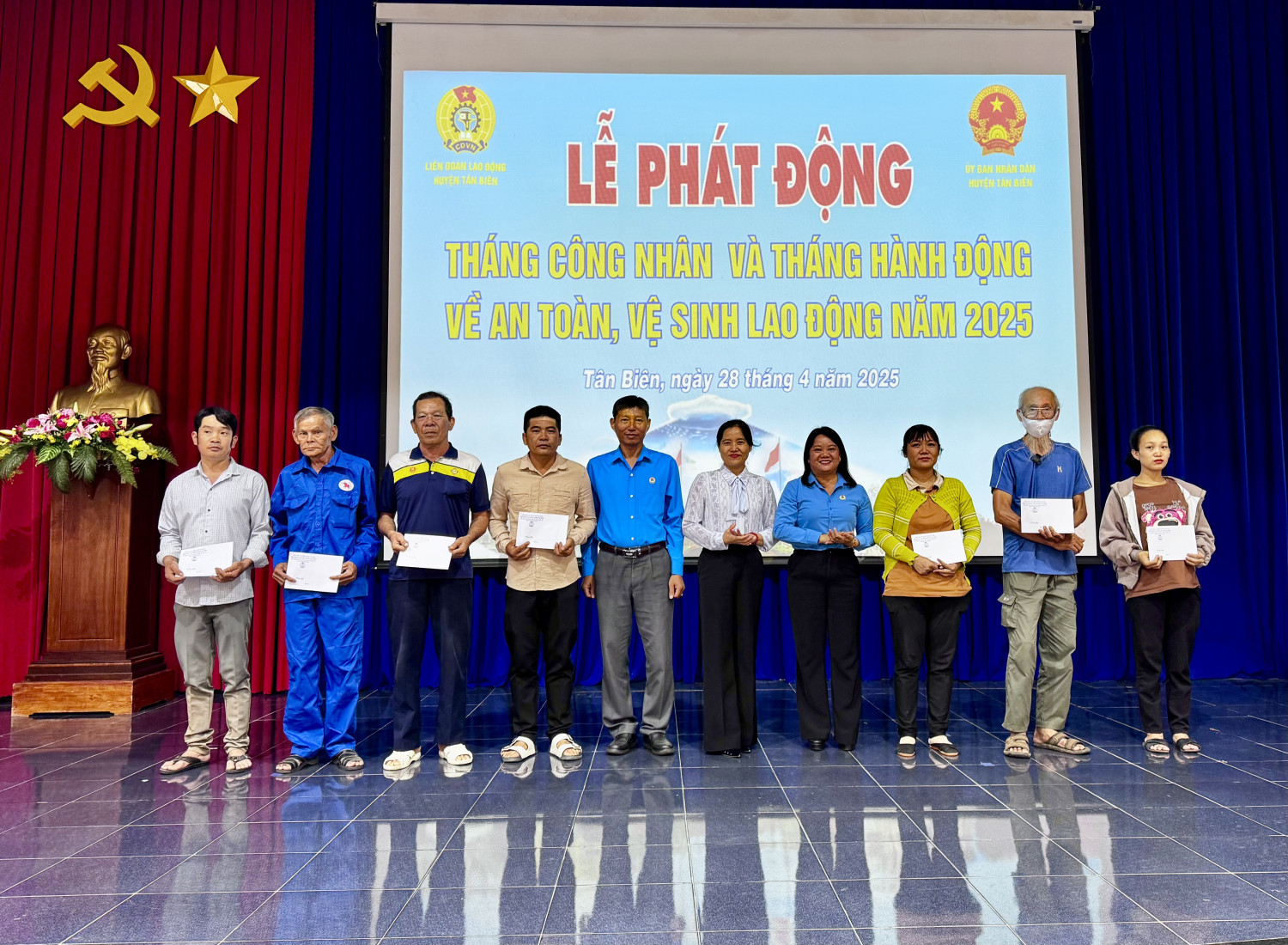 Tân Biên: Phát động Tháng Công nhân và Tháng hành động về An toàn, vệ sinh lao động năm 2025