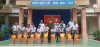 các em học sinh nhận học bổng từ Chùa Phước Hưng