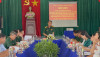 Đảng ủy Quân sự tỉnh khảo sát về công tác đào tạo, sắp xếp, bố trí cán bộ Phó Chỉ huy trưởng Ban CHQS xã, thị trấn trên địa bàn huyện Tân Biên