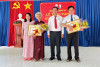 Tân Biên Trao huy hiệu 55, 30 năm tuổi Đảng cho đảng viên thuộc Đảng bộ xã Thạnh Tây