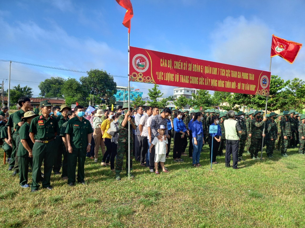Huyện Tân Biên Ra quân làm công tác Dân vận đợt 1 năm 2022