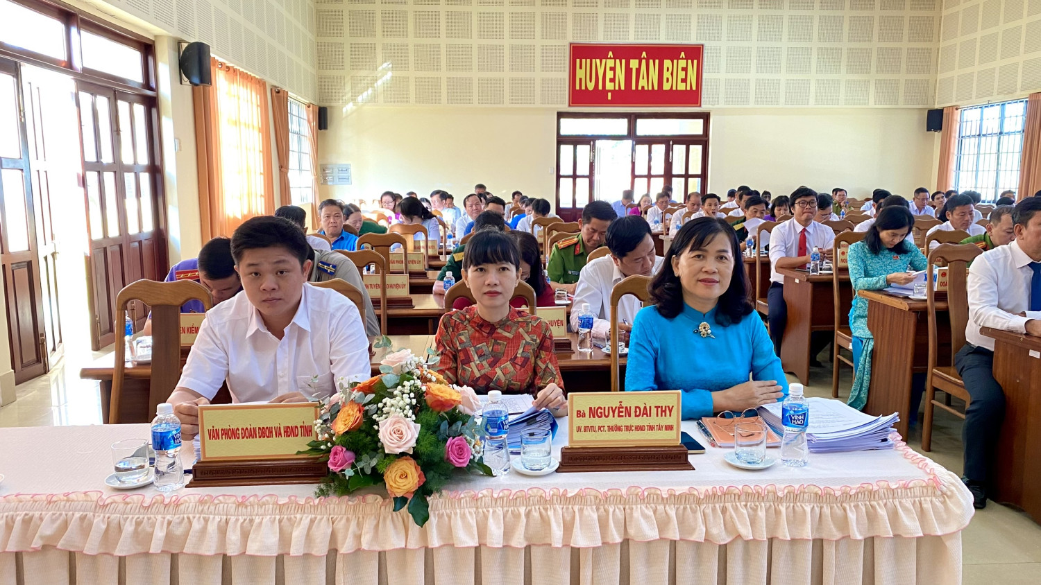 HĐND huyện Tân Biên khai mạc kỳ họp lần thứ 7 khóa XII, nhiệm kỳ 2021-2026