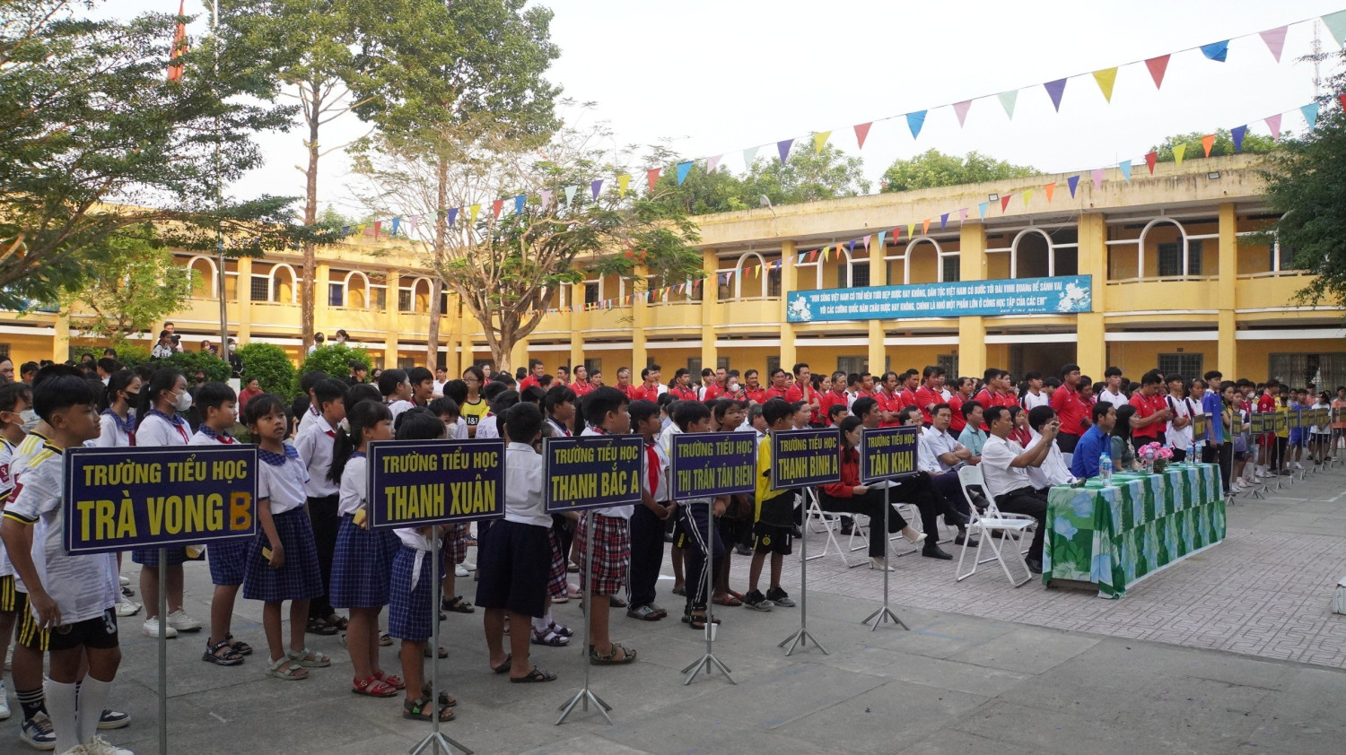 Tân Biên: gần 1500 học sinh tham gia Hội khỏe Phù Đổng